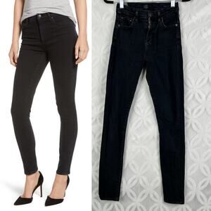 Citizens of Humanity Rocket Skinny Jeans in Dark Ink Size 23